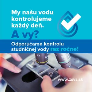 Západoslovenská vodárenská spoločnosť - Rozbor vody